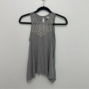 American Eagle Outfitters Women's Hanky Hem Tank Top, XS